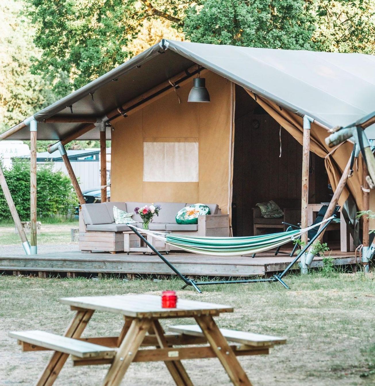 Glamping Holten Luxe Safaritent 2 Екстер'єр фото