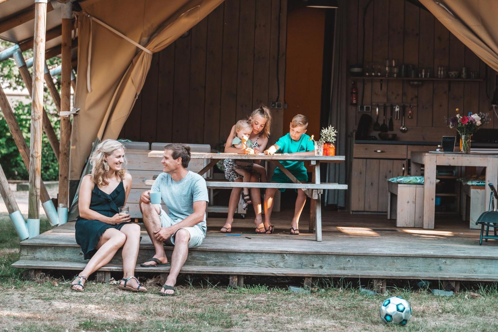 Glamping Holten Luxe Safaritent 2 Екстер'єр фото